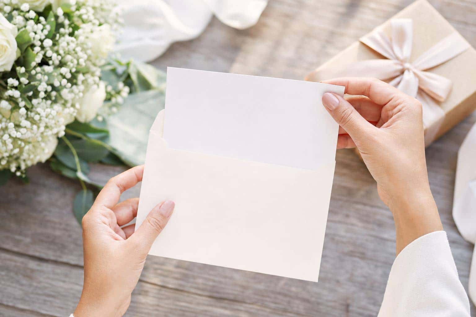 Comment remercier pour une invitation à un mariage ?
