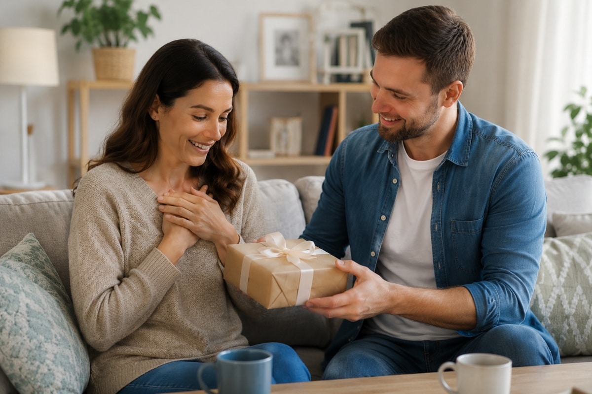 Comment remercier sa femme pour un cadeau ?